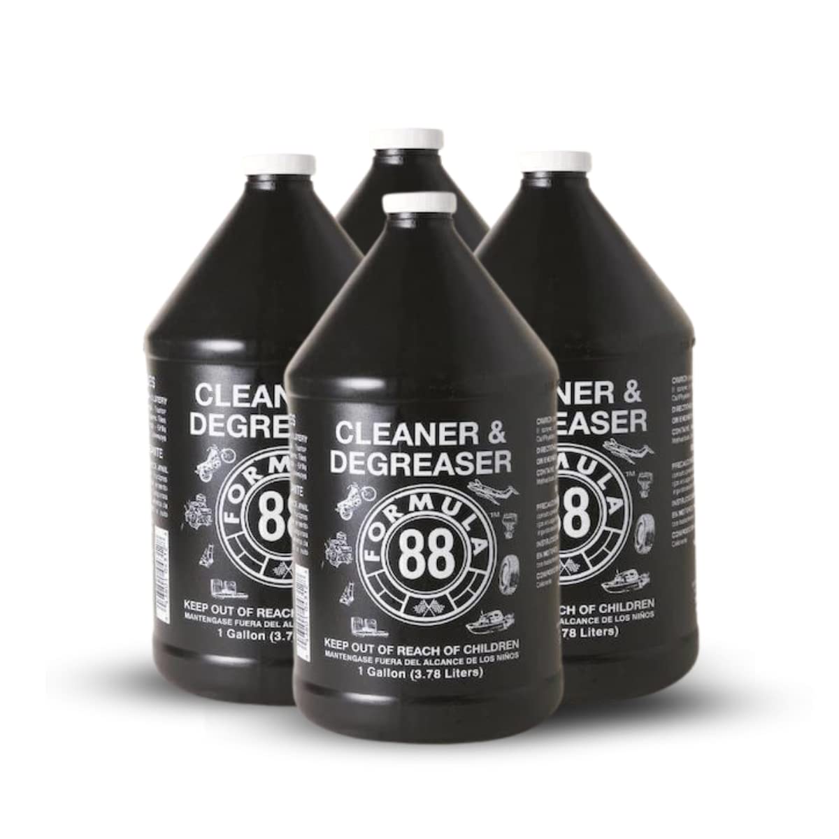 Formula 88 Cleaner & Degreaser, 4 Pack of 1 Gallon