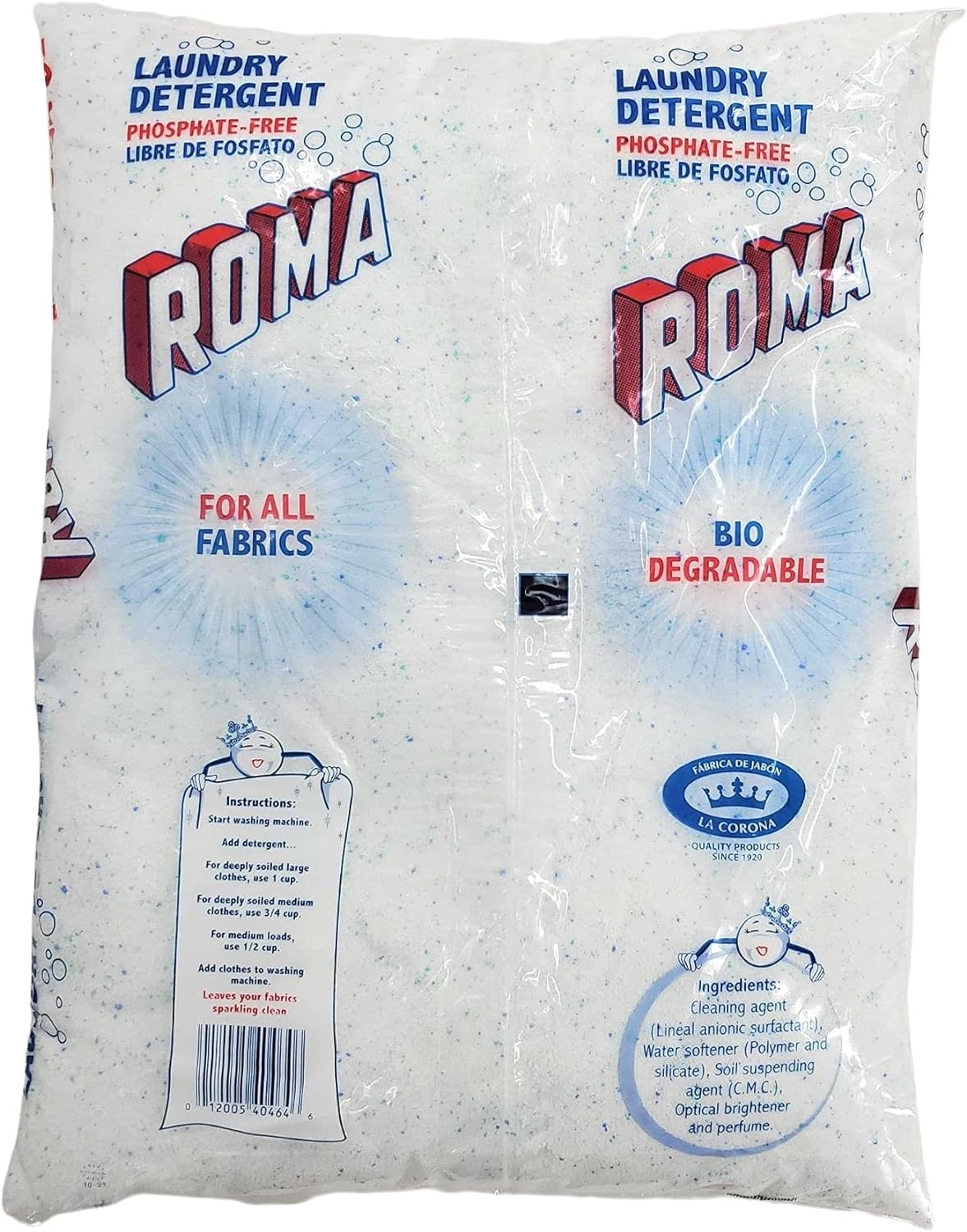 Roma Laundry Detergent, 4.4 lb.