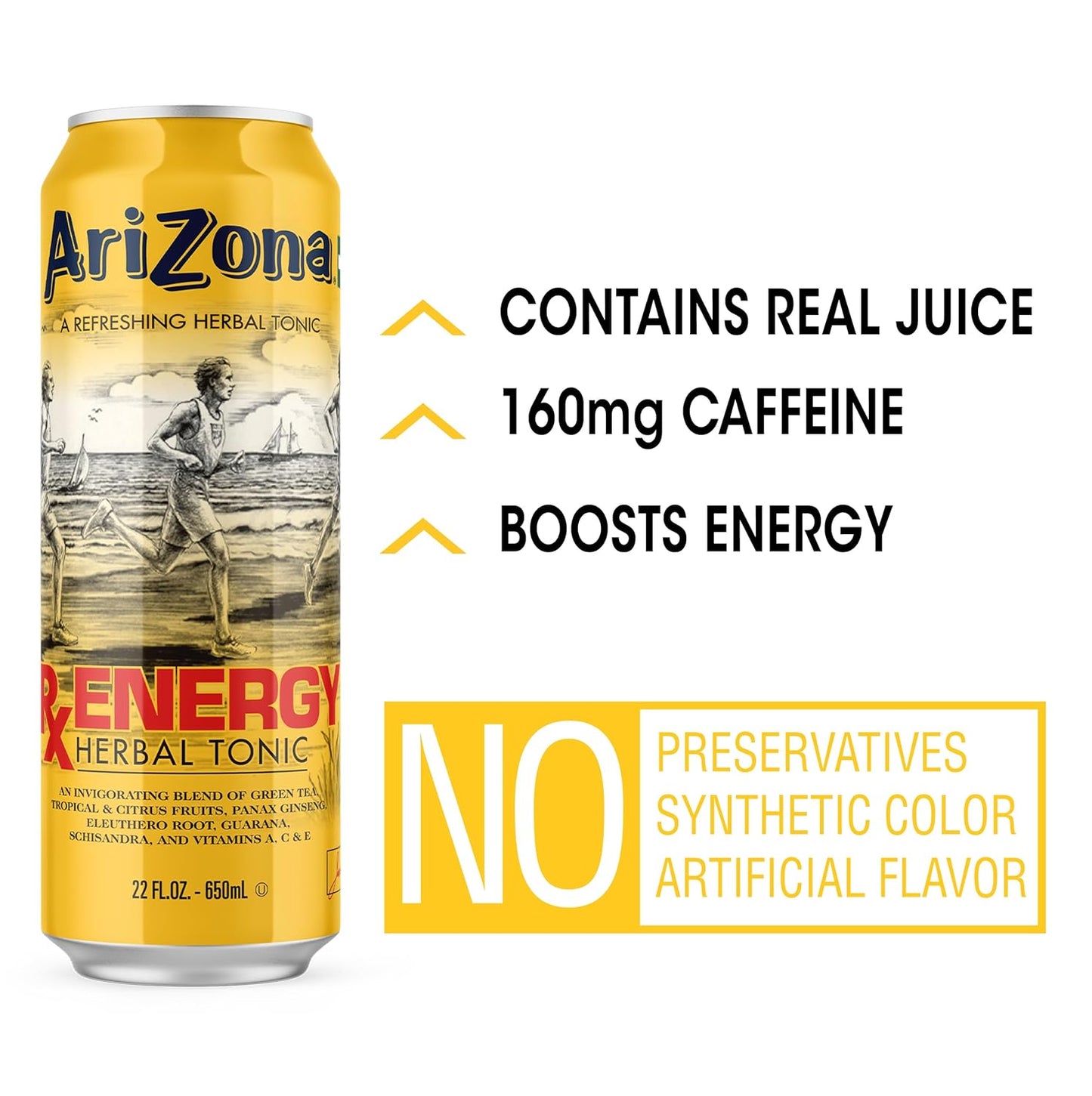 AriZona Rx Energy 24 pack of 23 oz.