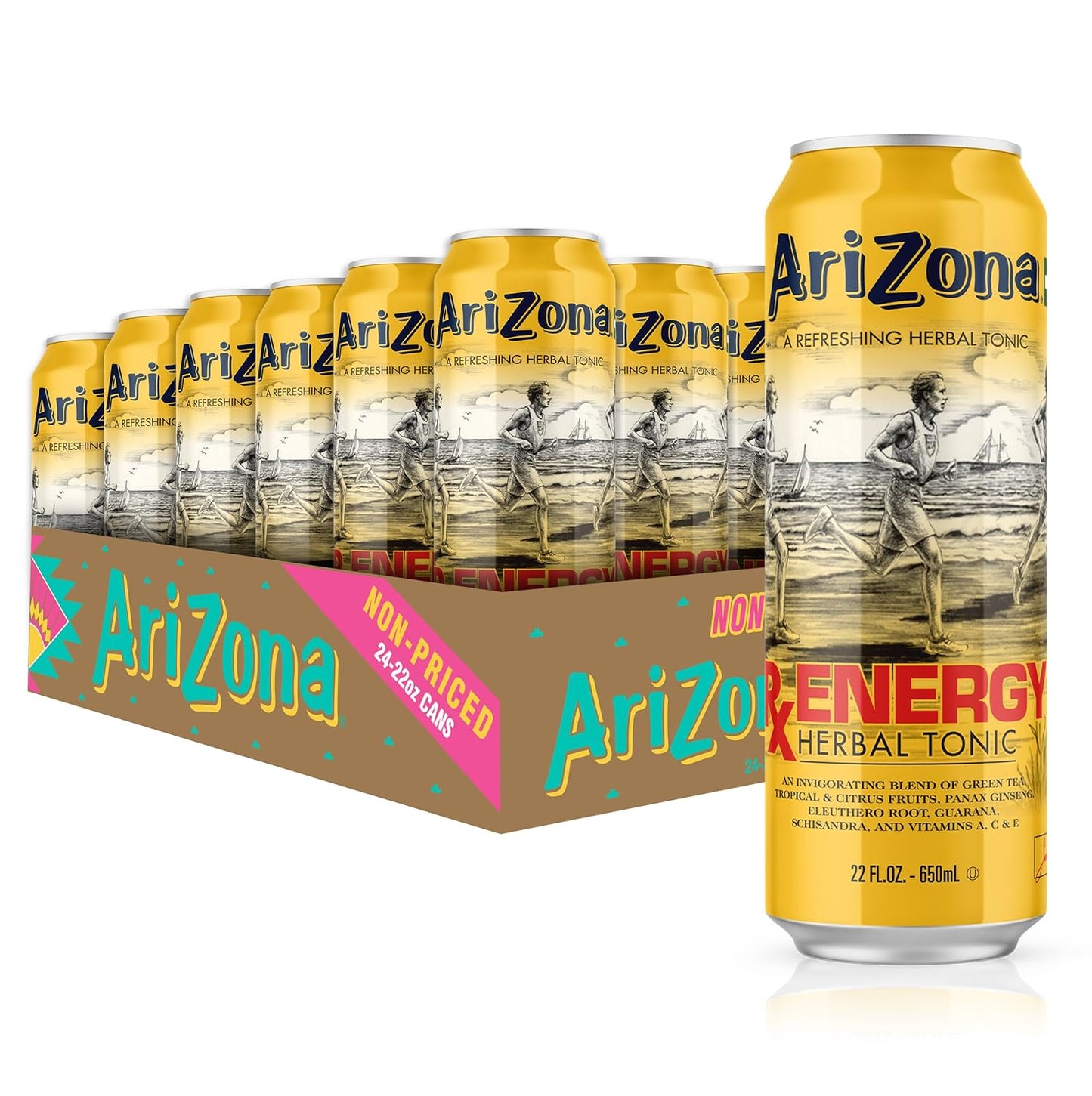 AriZona Rx Energy 24 pack of 23 oz.