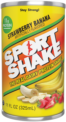 Sport Shake Strawberry Power Shake, 12 Pack of 11 oz.