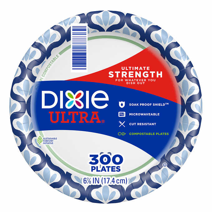 Dixie Ultra 6-7/8" Paper Plates