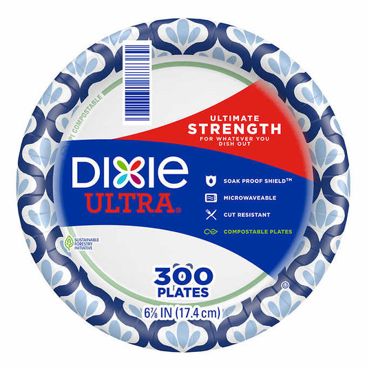 Dixie Ultra 6-7/8" Paper Plates