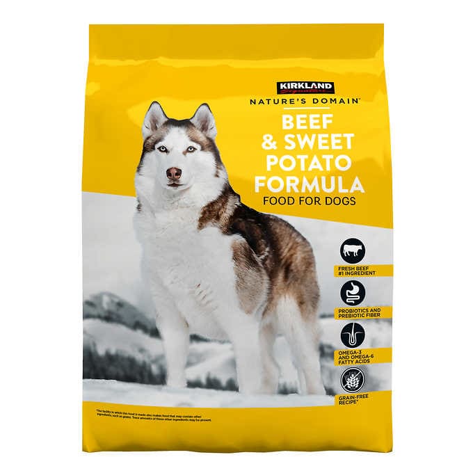 Nature's Domain Beef & Sweet Potato Dog Food 35 lb.