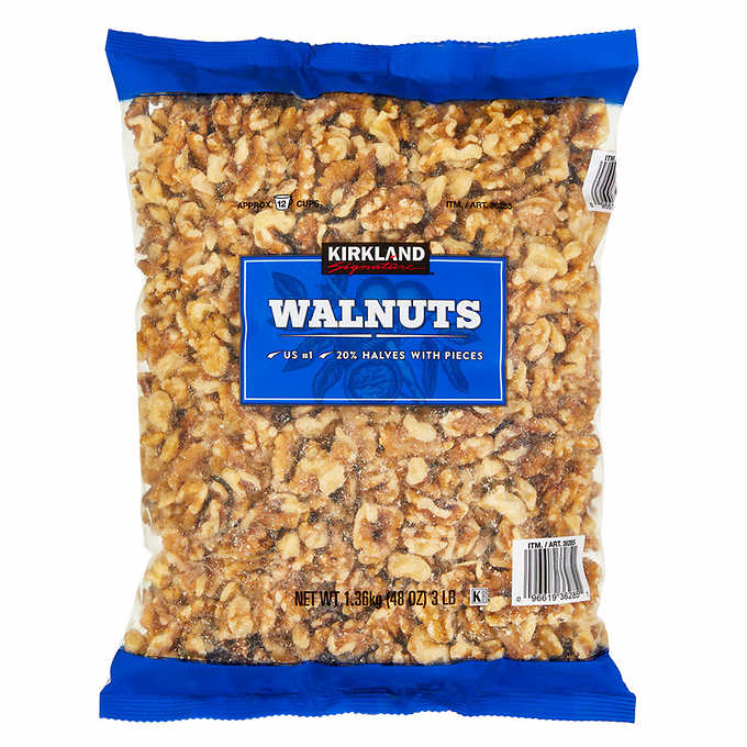 KS Walnut Halves, 3 lbs